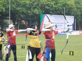 Lê Phương Thảo giành quyền tranh huy chương Vàng môn bắn cung