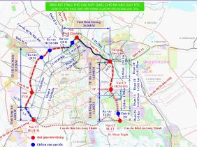 Đường vành đai 3 TP.HCM có gần 13km đi trên cao qua TP Thủ Đức