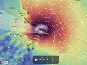 Dự báo địa điểm bão Bebinca đổ bộ Trung Quốc sáng nay