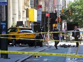 Mỹ: Đâm xe vào đám đông ở New York, ít ngất 3 người bị thương nặng