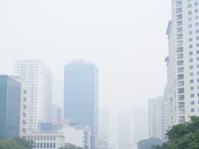 Sáng nay, Hà Nội nằm trong top 5 thành phố ô nhiễm nhất thế giới