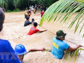 Philippines: Số nạn nhân thiệt mạng do bão Nalgae tăng lên 98 người