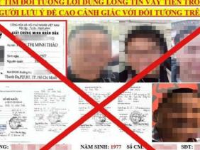 Công an Hà Nội tìm người bị công ty tài chính ghép ảnh, gọi điện đe dọa đòi nợ