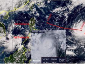 Việt Nam theo dõi sát siêu bão Mawar đang hướng về phía bắc Philippines