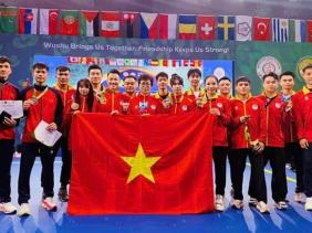 Đội wushu Việt Nam giành 1 huy chương bạc tại ngày cuối giải thế giới 2025