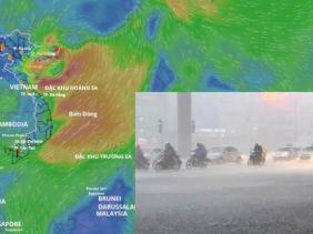 Dự báo Hà Nội và 5 tỉnh mưa to nhất do bão số 3 Wipha, cảnh báo thời tiết nguy hiểm