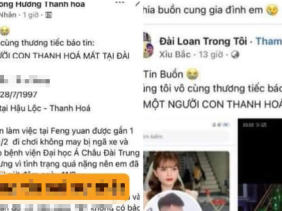 Cảnh báo nhiều đối tượng sử dụng Facebook dựng chuyện người sống thành người chết để lừa đảo, kêu gọi từ thiện