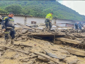 Sạt lở đất tại Colombia , ít nhất 14 người thiệt mạng