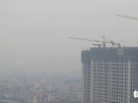 Sáng nay Hà Nội có nơi không khí ở mức rất kém, cảnh báo tím