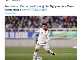 Pau FC là CLB nào ở Pháp mà Quang Hải gia nhập theo tờ L'Équipe?