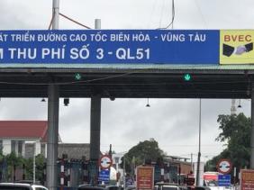 Từ hôm nay 13-1, tạm dừng thu phí quốc lộ 51