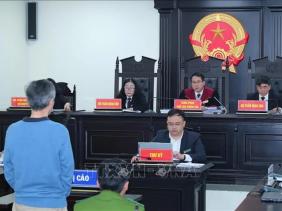 Phạt bị cáo Trương Huy San 30 tháng tù về tội lợi dụng các quyền tự do dân chủ