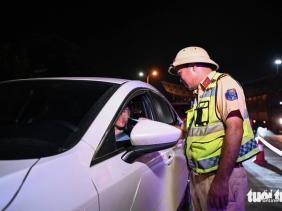 Từ 10h sáng mùng 1 Tết Nguyên đán Bính Ngọ, công an đồng loạt kiểm tra nồng độ cồn