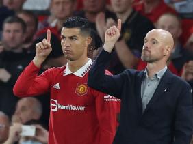 Ten Hag ra điều kiện để Ronaldo được đá chính