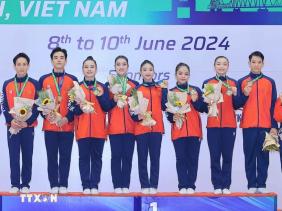 Việt Nam nhất toàn đoàn tại giải Vô địch Thể dục Aerobic châu Á lần thứ 9