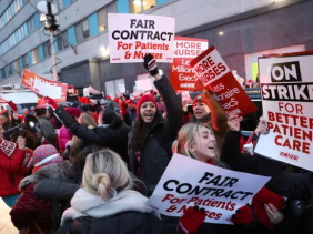 Mỹ: Hơn 7.000 y tá ở thành phố New York chấm dứt đình công