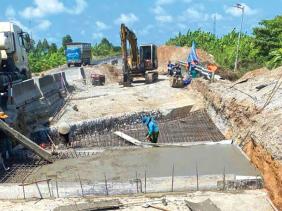 Dự án nâng cấp tuyến Cao Lãnh - Lộ Tẻ: Ba nhà thầu khắc phục các tồn tại đến bước nào?