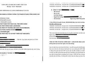 Mất hơn 1,4 tỉ đồng bởi chiêu lừa công ty chứng khoán giả