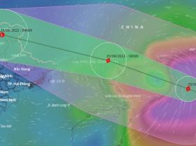 Bão số 3 cách Quảng Ninh 230 km, miền Bắc mưa to