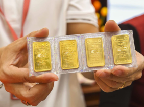 Giá vàng tăng mạnh trở lại, thương hiệu SJC lên gần mốc 149 triệu đồng mỗi lượng