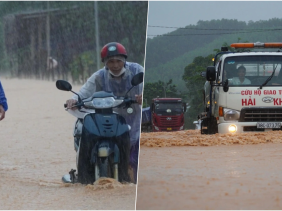 Mưa lớn gia tăng ở miền Trung, nguy cơ lũ quét và sạt lở ở 9 tỉnh