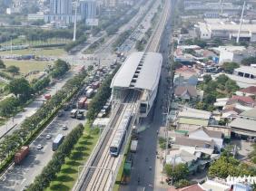 Metro số 1 sẽ hoàn thành thi công đến quý 4-2023