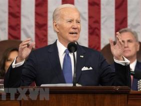 Tổng thống Mỹ Joe Biden đọc Thông điệp liên bang lần thứ 2