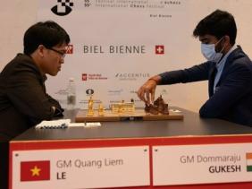 Lê Quang Liêm còn cơ hội tại 3 ván cuối ở Thụy Sĩ