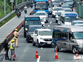 Mở rộng 3,2km đường dẫn cao tốc TP.HCM - Long Thành lên 8 làn xe