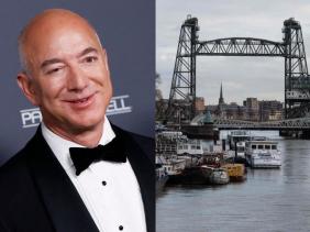 Hà Lan tháo dỡ cây cầu lịch sử để siêu du thuyền của tỷ phú Bezos đi qua