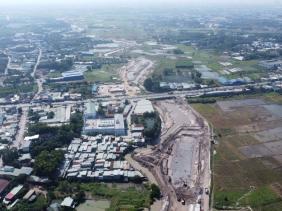 Tiến độ giải phóng mặt bằng và thi công 46km cao tốc ở TPHCM