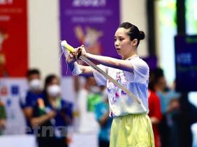 Quốc Khánh và Thúy Vi liên tiếp giành HCV cho đoàn Việt Nam