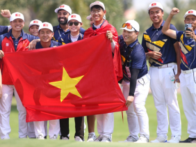 SEA Games 32: VĐV 15 tuổi giành huy chương vàng lịch sử cho golf Việt Nam