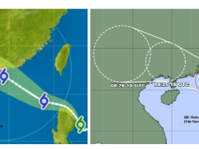 Bão Ma-on mạnh lên trước khi vào Biển Đông