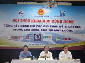 Công nghệ mới của tương lai trong bảo trì, sửa chữa mặt đường