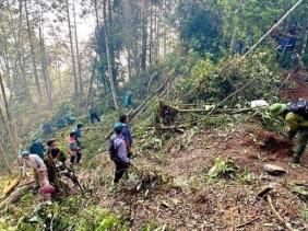 Hai cán bộ kiểm lâm bị tử nạn khi tham gia chữa cháy rừng ở Hà Giang