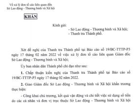 Vụ 'chia tiền' ở Sở Lao động-Thương binh và Xã hội và chỉ đạo khẩn của TP.HCM