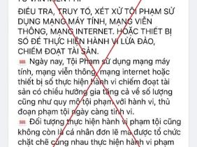 Khi thấy con mồi đã mắc bẫy, nạp tiền vào thì các đối tượng sẽ thông báo tài khoản ngân hàng bị lỗi. Khi nạn nhân hỏi thì “Luật sư giả” nói phải nạp thêm tiền thì hệ thống mới cho rút về. Công an TP. Hà Nội đề nghị cáo người dân cần cảnh giác, tuyên truyền đến người thân, bạn bè về thủ đoạn trên, tránh mắc bẫy của đối tượng xấu. Khi phát hiện các trường hợp có dấu hiệu bị lừa đảo, người dân cần trình báo cơ quan công an để giải quyết vụ việc theo quy định của pháp luật. Khánh Ngân