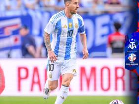 Messi in dấu giày trong trận thắng của Argentina trước Canada tại Copa America 2024