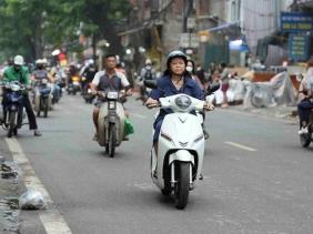 Hà Nội cấm xe máy xăng theo giờ trong vành đai 1 từ ngày 1/7/2026