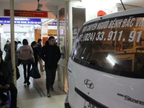 Số ca khám, cấp cứu trong 5 ngày nghỉ Tết tăng cao