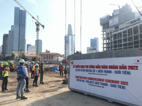 Triển khai thi công dự án Metro Bến Thành - Suối Tiên