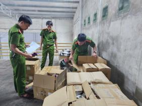 Phát hiện 2,5 tấn mỹ phẩm không rõ nguồn gốc ở Quảng Trị