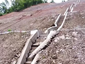 Công trình chống sạt lở bị… sạt lở