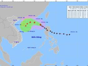 Thời tiết hôm nay ngày 13/11: Bão số 8, giật cấp 12, có ảnh hưởng đến đất liền Việt Nam?