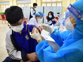 TP.HCM tiêm vắc xin Covid-19 cho trẻ 5 đến dưới 12 tuổi