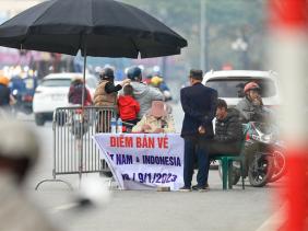 Vé chợ đen trận tuyển Việt Nam - Indonesia đang tăng gi