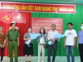 Xin lỗi người bị hàm oan tội giết người, cướp của từ 42 năm trước