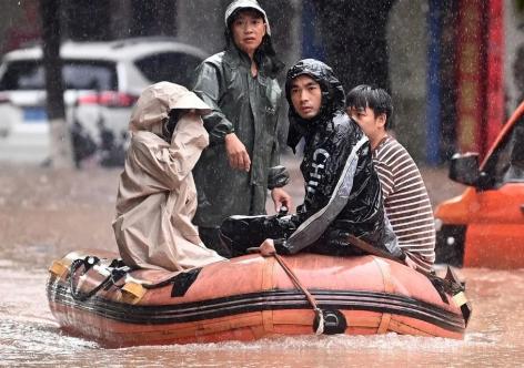 Lũ lụt nghiêm trọng ở miền Nam Trung Quốc