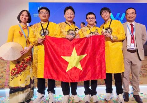 Việt Nam giành 4 Huy chương Vàng Olympic Hóa học quốc tế năm 2025
